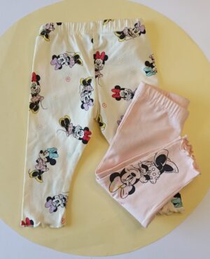 Set x2 Pantalones de Minnie Mouse